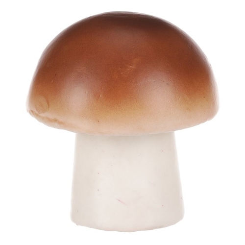 Houba plastová - velká, hnědý hříbek, cena za 1 ks