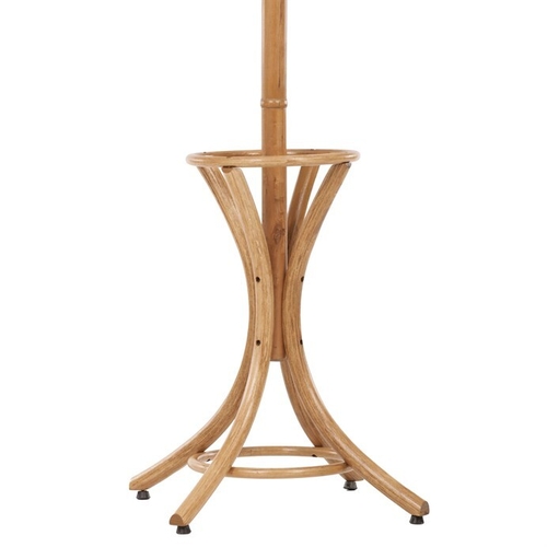 Věšák, masiv, hnědá, F-2059 OAK