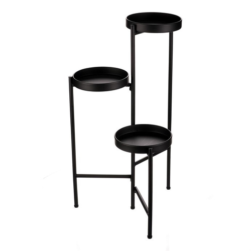 Stojan na květiny - 3 patrový, kovový