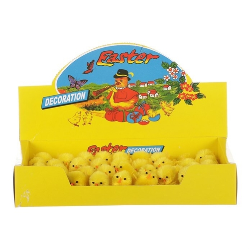 Kuře mini - velikonoční přízdoba, cena za balení (36 ks)