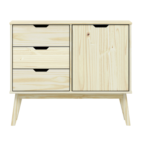 Komoda 1 dveře + 3 zásuvky BONITO lak