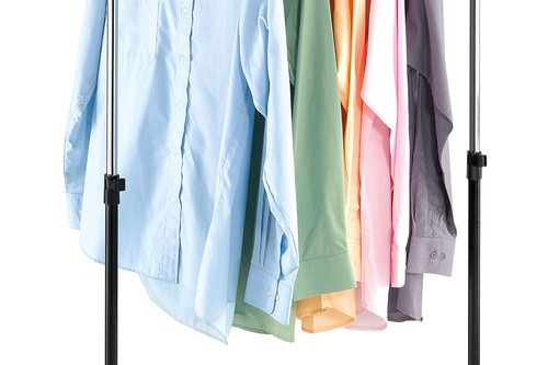 Stojan na šaty, kov, černá, ABD-1201 BK