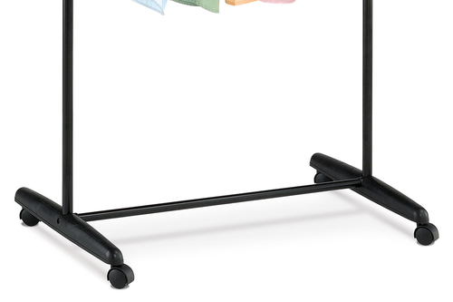 Stojan na šaty, kov, černá, ABD-1201 BK