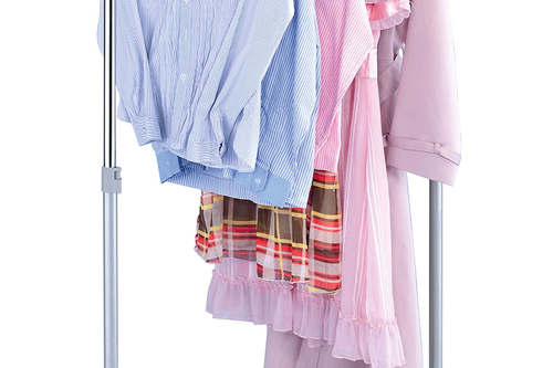 Stojan na šaty, plast, šedá, ABD-1209 GREY