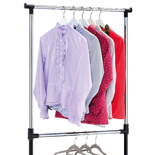 Stojan na šaty, plast, černá, ABD-1213 BK