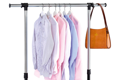 Stojan na šaty, kov, černá, ABD-1216 BK