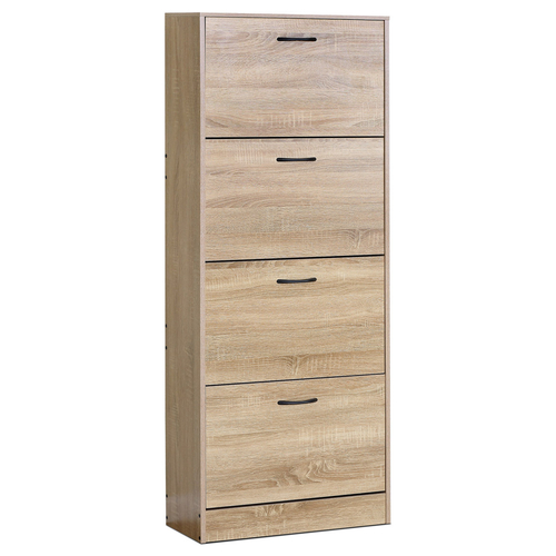 Botník, mdf, hnědá, ABO-G1018 OAK