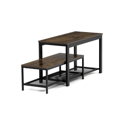 Botník, mdf, hnědá, ABO-W2124 OLW