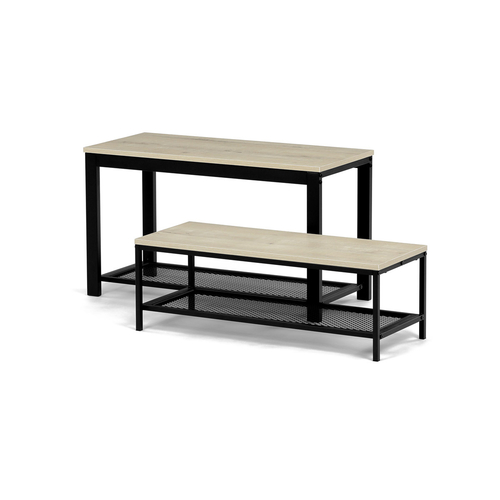 Botník, mdf, přírodní, ABO-W2124 SON