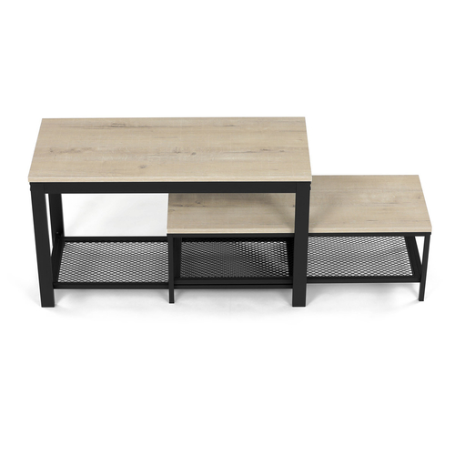 Botník, mdf, přírodní, ABO-W2124 SON