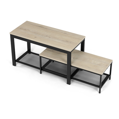 Botník, mdf, přírodní, ABO-W2124 SON