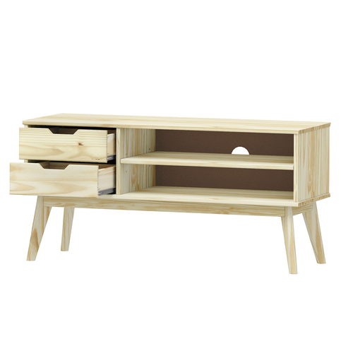 TV stolek 2 zásuvky BONITO lak