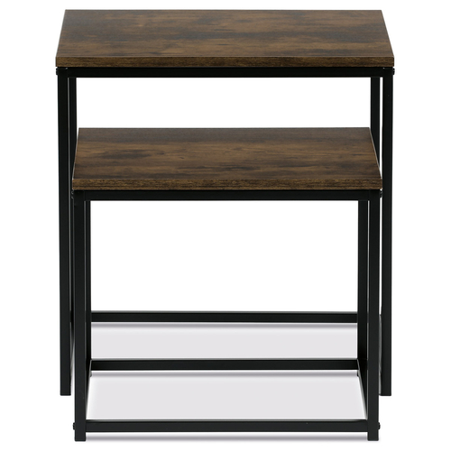 Odkládací stolek 50x50x52cm, mdf, old wood, AF-076 OLW