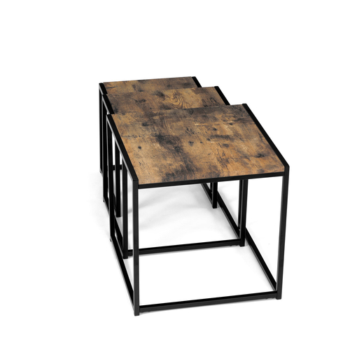 Konferenční stolek 45x45x45cm, mdf, old wood, AF-3003 OLW