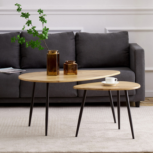 Odkládací stolek 60x40x45cm, mdf, dub, AF-3011 OAK