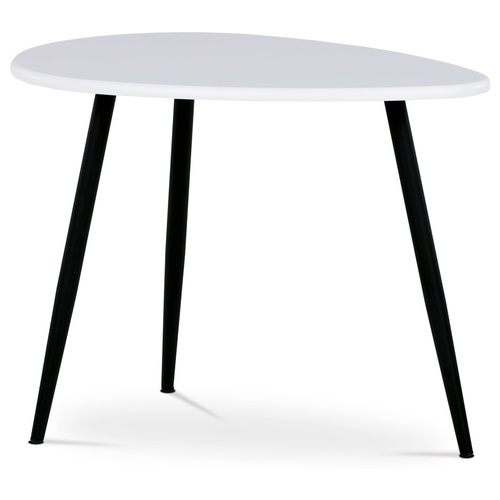 Odkládací stolek 60x40x45cm, mdf, bílá, AF-3011 WT