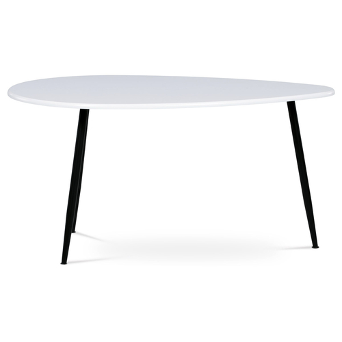 Odkládací stolek 100x60x50cm, mdf, bílá, AF-3012 WT