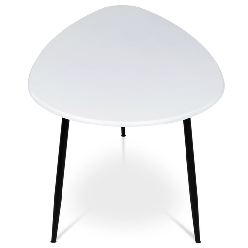 Odkládací stolek 100x60x50cm, mdf, bílá, AF-3012 WT