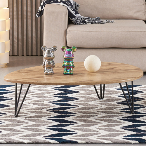 Konferenční stolek 94x69x25cm, mdf, divoký dub, AF-3013 OAK