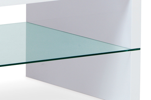 Konferenční stolek 110x60x40cm, mdf, bílá, AHG-402 WT