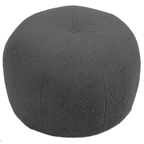 Taburet, šedá, látka bouclé, AK-307 GREY2