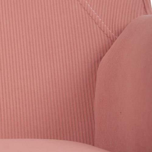 Křeslo ušák, růžová, manšestrová látka, AK-314 PINK2