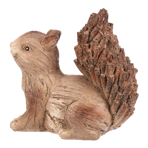 Veverka - polyresinová figurka, béžovo-hnědá