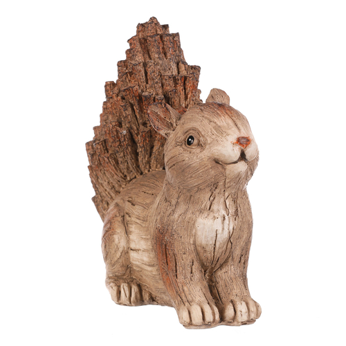 Veverka - polyresinová figurka, béžovo-hnědá