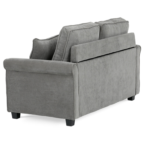 Dvoumístná pohovka, šedá, manšestrová látka, ASB-4170 GREY2