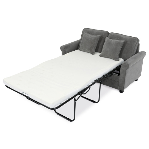 Dvoumístná pohovka, šedá, manšestrová látka, ASB-4170 GREY2