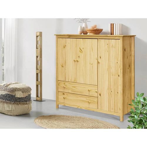 Prádelník 3 dveře + 2 zásuvky TORINO