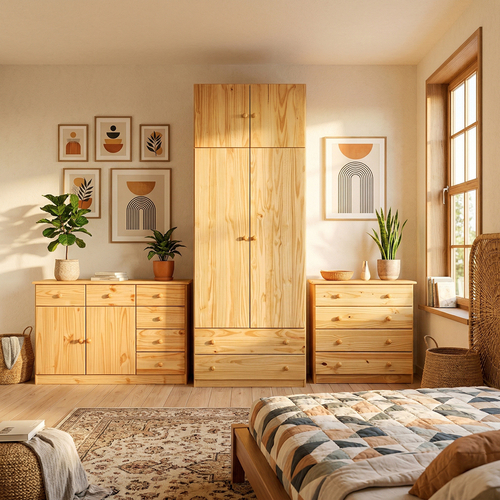 Prádelník 4 zásuvky 8034