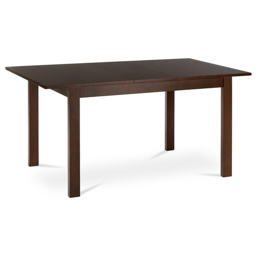 Jídelní stůl rozkládací 120-150x80 cm, mdf, ořech, BT-6778 WAL