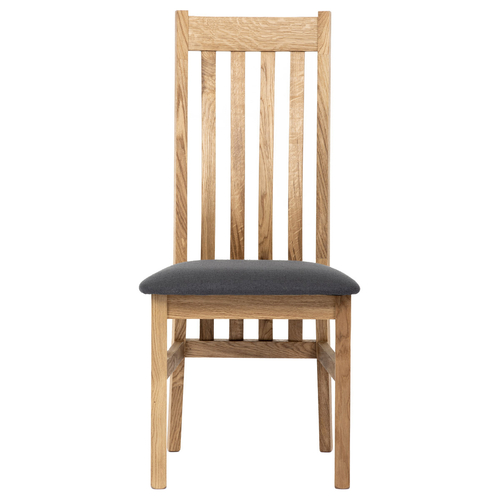 Jídelní židle, přírodní, masiv, C-2100 GREY2