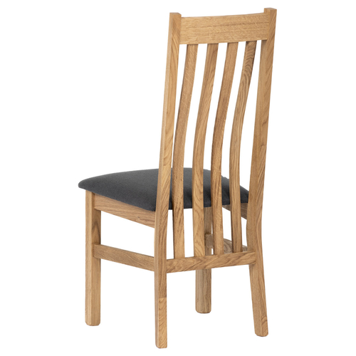 Jídelní židle, přírodní, masiv, C-2100 GREY2
