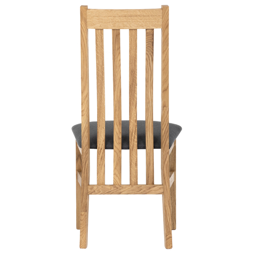 Jídelní židle, přírodní, masiv, C-2100 GREY2