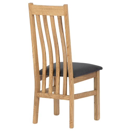 Jídelní židle, přírodní, masiv, C-2100 GREY2