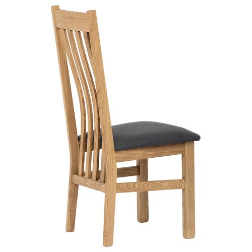 Jídelní židle, přírodní, masiv, C-2100 GREY2