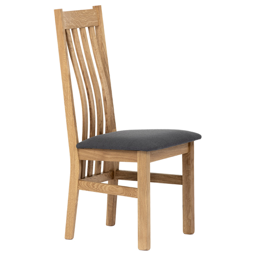Jídelní židle, přírodní, masiv, C-2100 GREY2