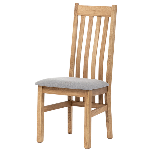 Jídelní židle, přírodní, masiv, C-2100 SIL2