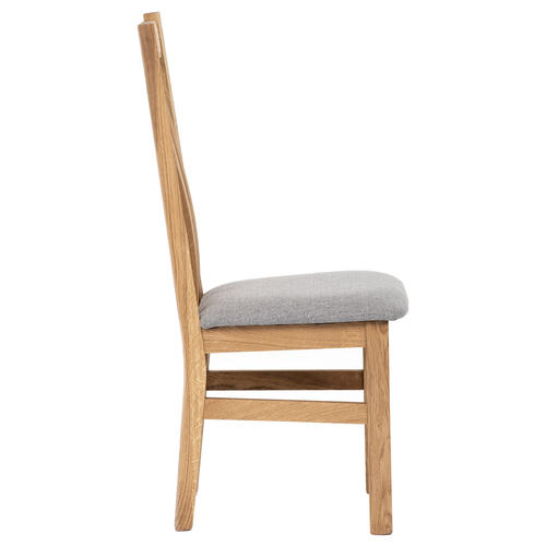 Jídelní židle, přírodní, masiv, C-2100 SIL2