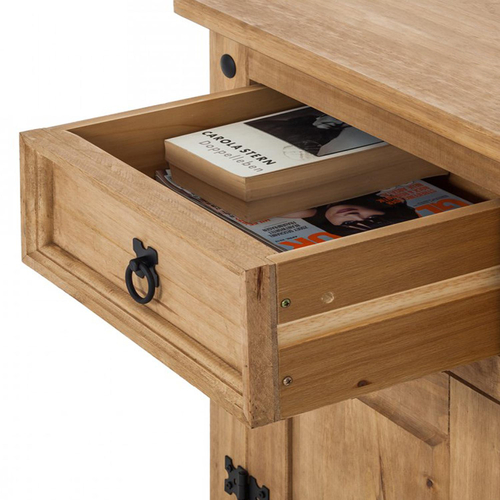 Noční stolek CORONA vosk 16345