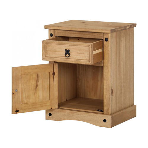 Noční stolek CORONA vosk 16345