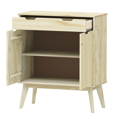 Komoda 2 dveře + 1 zásuvka BONITO lak