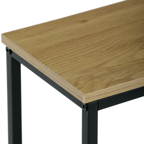 Odkládací stolek 70x70cm, mdf, přírodní, CT-G1082 OAK