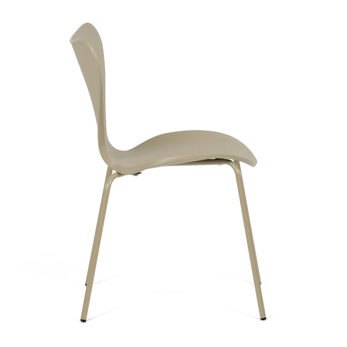 Jídelní židle, hnědá, plast, CT-X7034 CAP