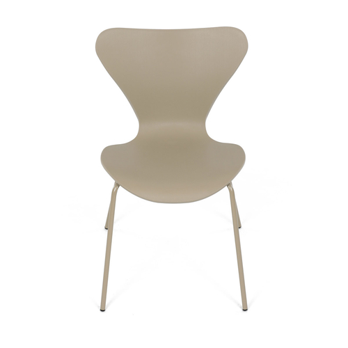 Jídelní židle, hnědá, plast, CT-X7034 CAP