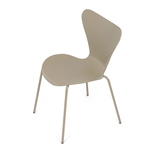 Jídelní židle, hnědá, plast, CT-X7034 CAP