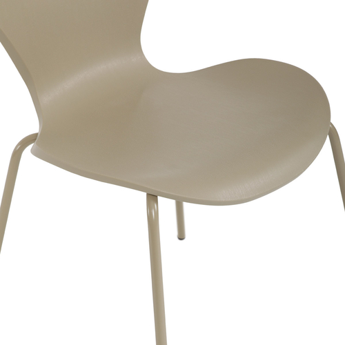 Jídelní židle, hnědá, plast, CT-X7034 CAP