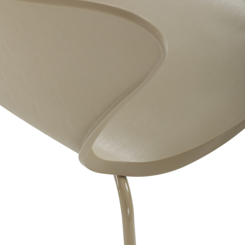 Jídelní židle, hnědá, plast, CT-X7034 CAP